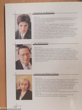 Magyar Könyvvizsgálói Almanach 1998