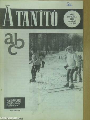 A Tanító 1986. (nem teljes évfolyam)