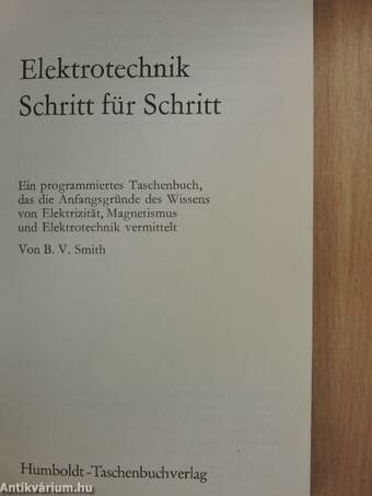 Elektrotechnik - Schritt für Schritt