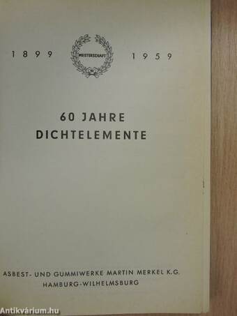 60 Jahre Dichtelemente