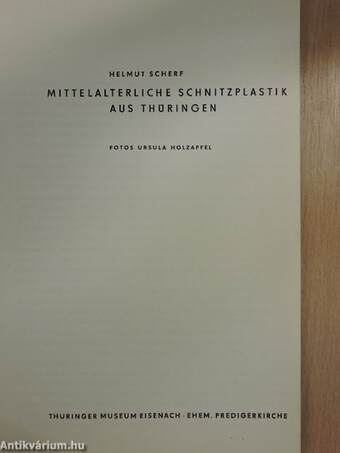 Mittelalterliche Schnitzplastik aus Thüringen