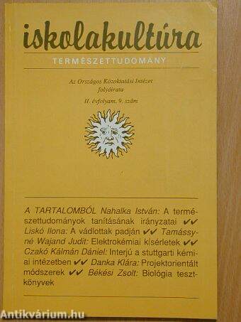 Iskolakultúra 1992/9.