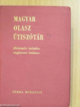 Magyar-olasz/Olasz-magyar útiszótár