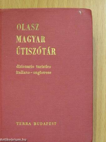 Magyar-olasz/Olasz-magyar útiszótár