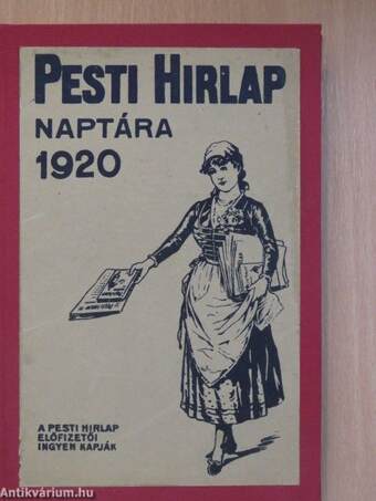 Pesti Hirlap Naptára az 1920. szökőévre