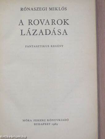 A rovarok lázadása