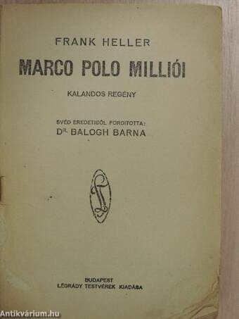 Marco Polo milliói