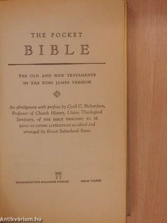 The Pocket Bible