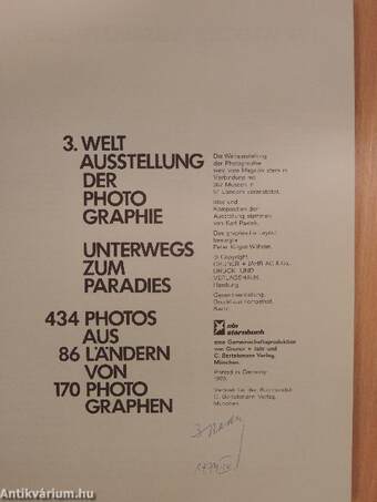 3. Weltausstellung der Photographie