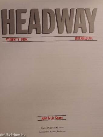 Headway - Intermediate - Student's Book/Workbook/Teacher's Book - 2 db kazettával