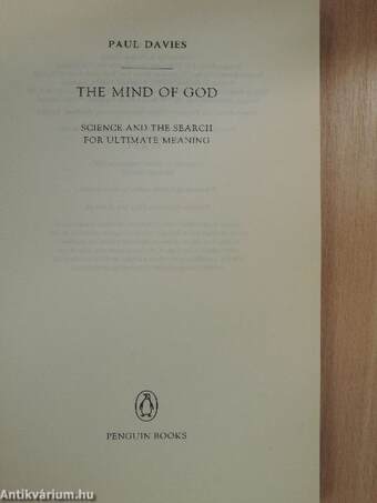 The Mind of God