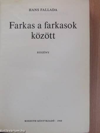 Farkas a farkasok között