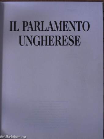 Il Parlamento Ungherese