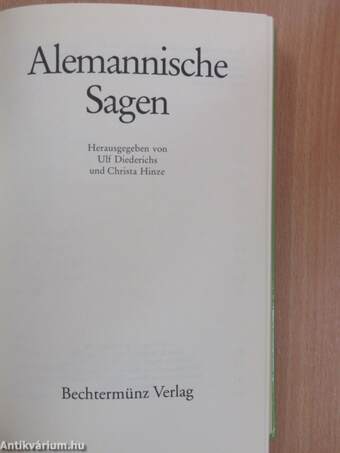 Alemannische Sagen