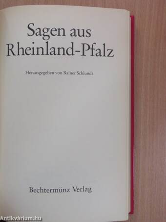 Sagen aus Rheinland-Pfalz