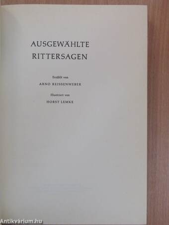 Ausgewählte Rittersagen