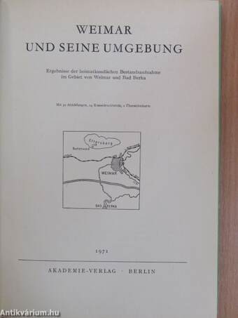 Weimar und seine Umgebung