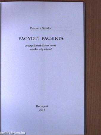 Fagyott pacsirta