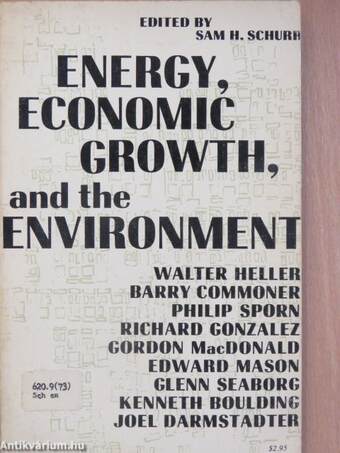 Energy, Economic Growth, and the Environment