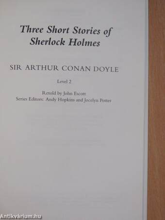 Three Short Stories of Sherlock Holmes