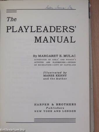 The Playleaders' Manual