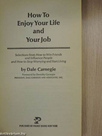 How To Enjoy Your Life and Your Job