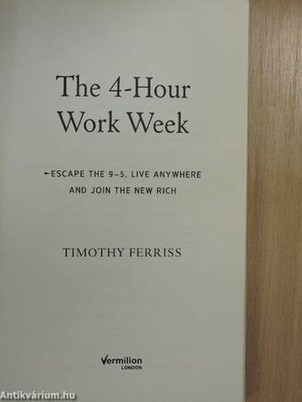 The 4-Hour Work Week