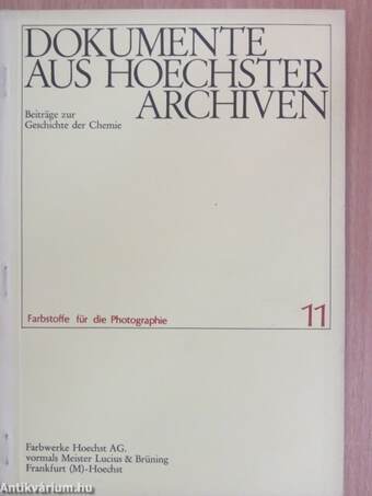 Dokumente aus Hoechster Archiven 11.