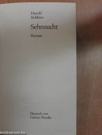 Sehnsucht