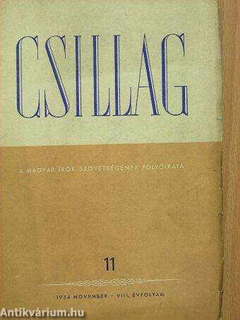 Csillag 1954. november