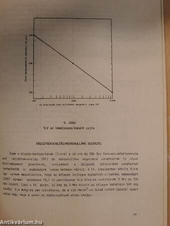 Küszöb-határértékek és biológiai terhelési mutatók 1986-1987-re