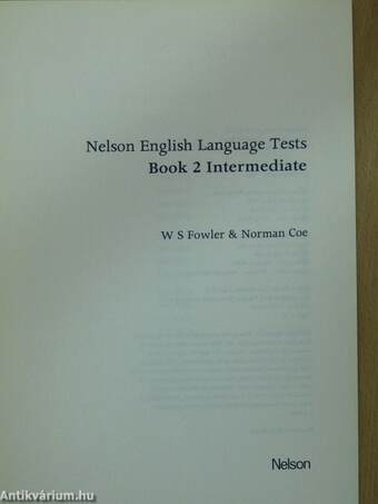 Nelson English Language Tests Book 2