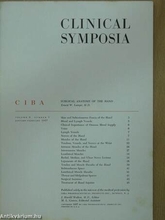 Clinical Symposia January-February 1957