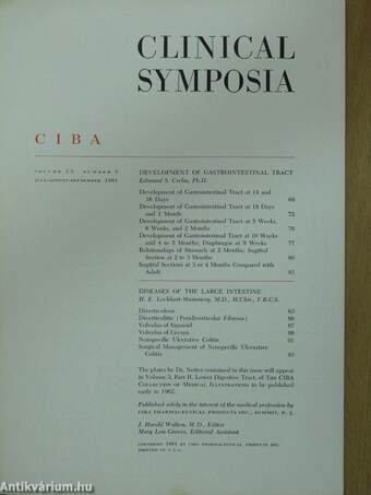 Clinical Symposia July-August-September 1961