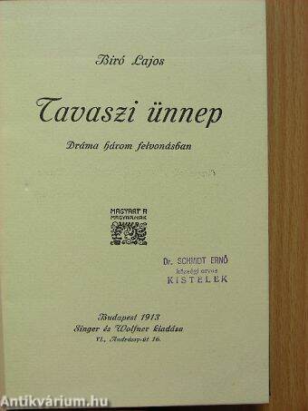 Tavaszi ünnep/1913