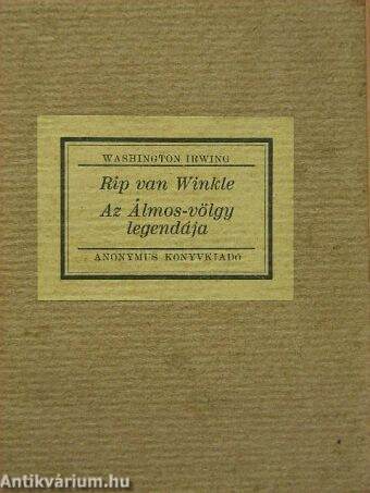 Rip van Winkle/Az Álmos-völgy legendája