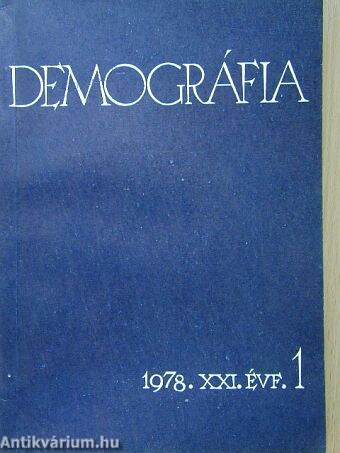 Demográfia 1978/1.