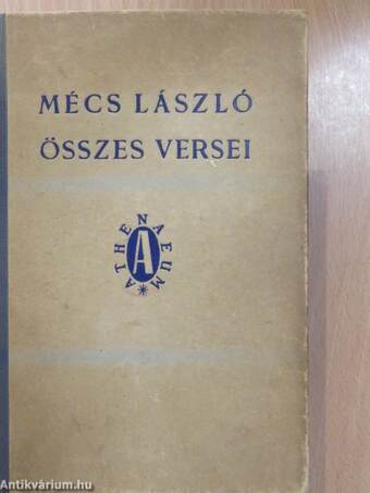 Mécs László összes versei (aláírt, számozott példány)