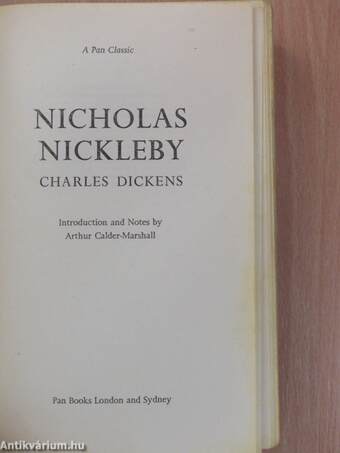 Nicholas Nickleby