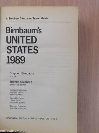 Birnbaum's United States 1989