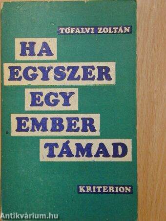 Ha egyszer egy ember támad