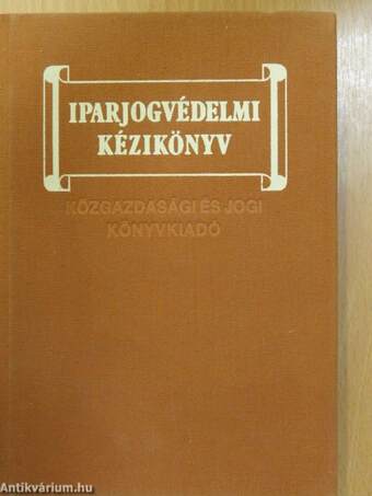 Iparjogvédelmi kézikönyv