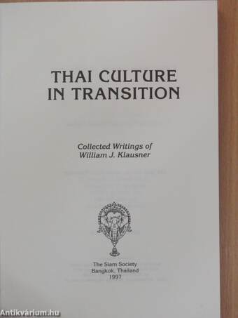 Thai Culture in Transition