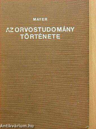 Az orvostudomány története