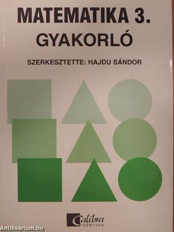 Matematika 3. Gyakorló