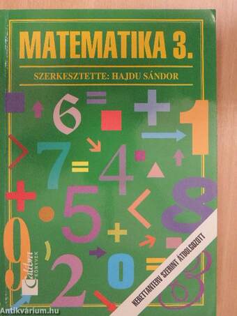 Matematika 3. - Tankönyv