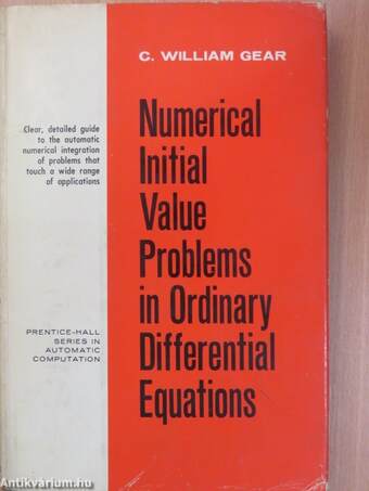 Numerical Initial Value Problems in Ordinary Differential Equations