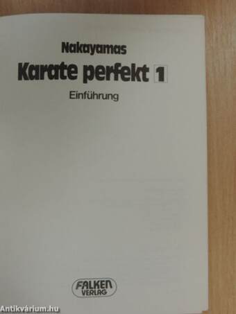 Nakayamas Karate perfekt 1.