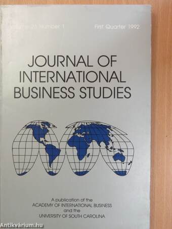 Journal of International Business Studies First Quarter 1992