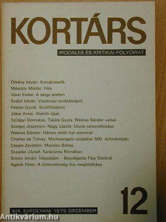 Kortárs 1973. december